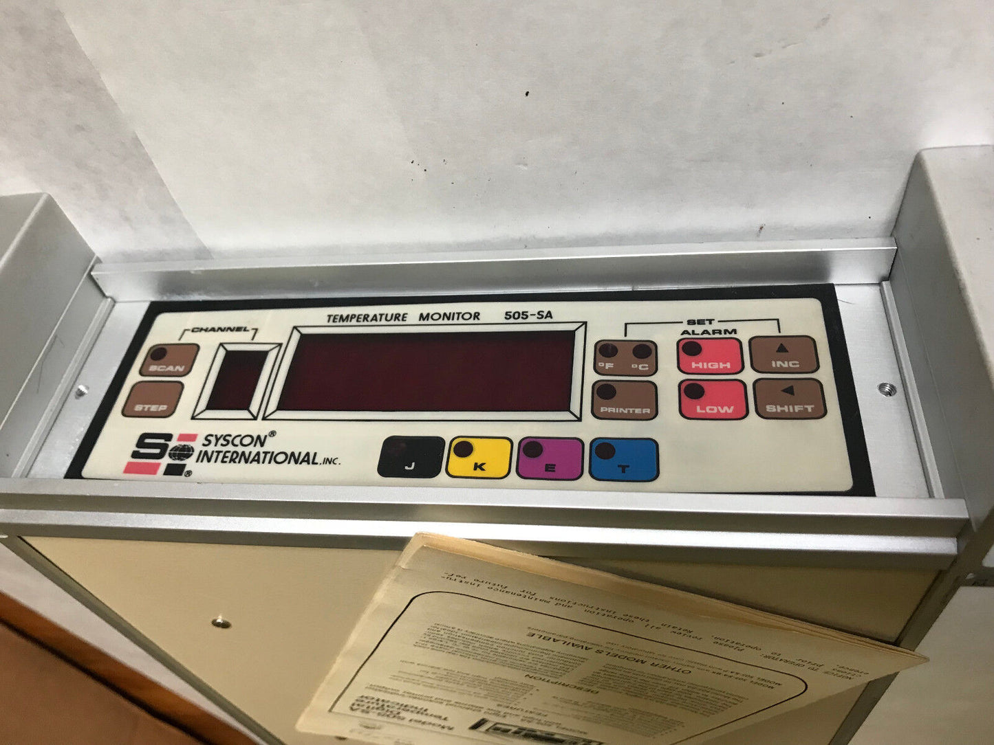 505-Sa Syscon Digital Temperature Indicator ,Syscon 505-Sa,Ab