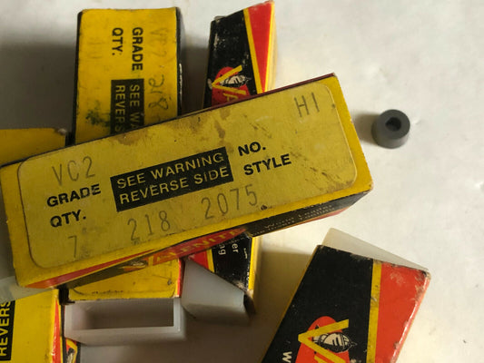 New Lot 42 Valenite 10 218 2075 Carbide Indexable Inserts, Grade: Vc2 ,Sv