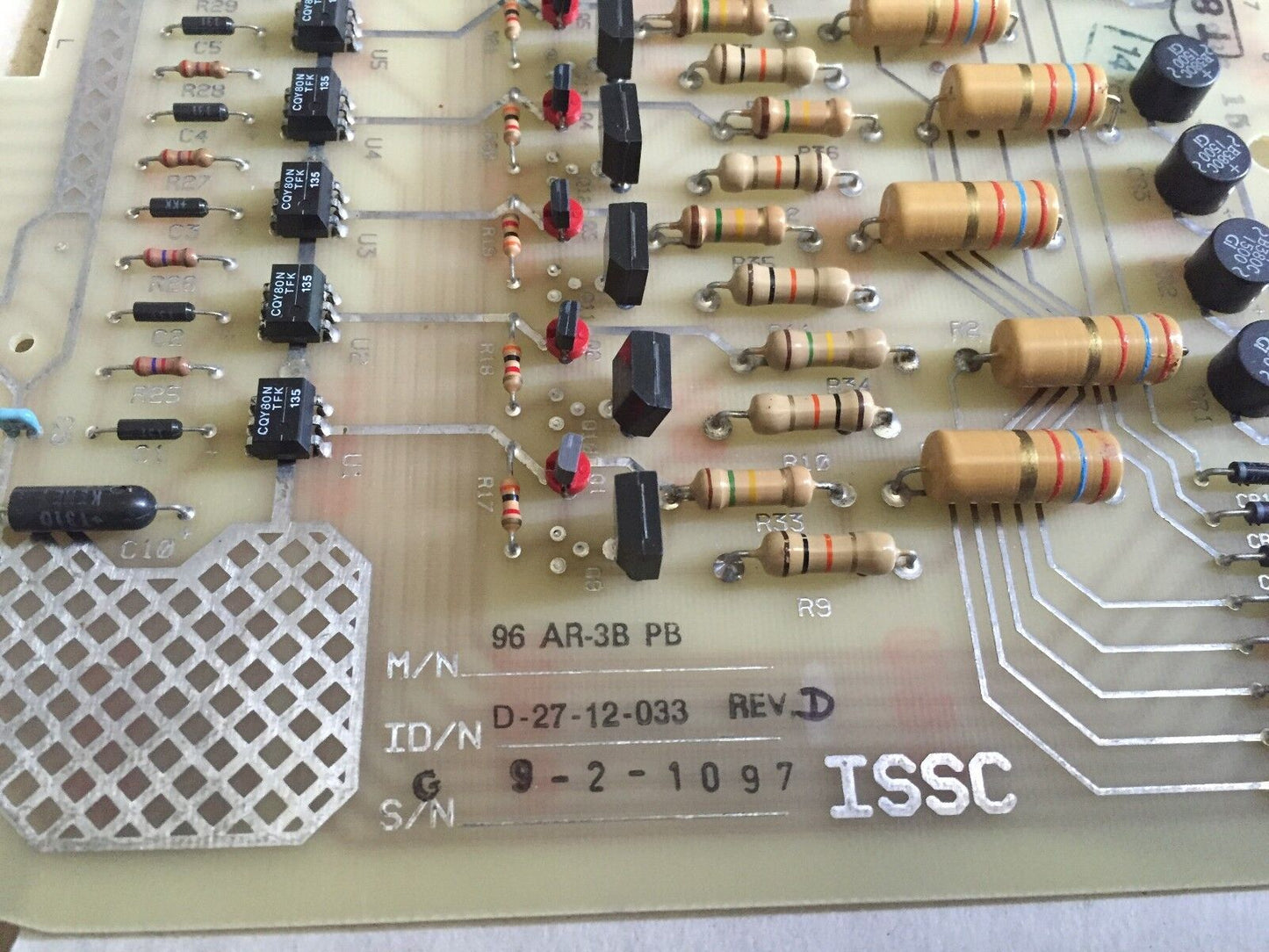 New Issc B-27-09-027 Rev. D,D-27-12-033 Rev D , 96 Ar-3B Pb  Kanson I/O Card,Fk