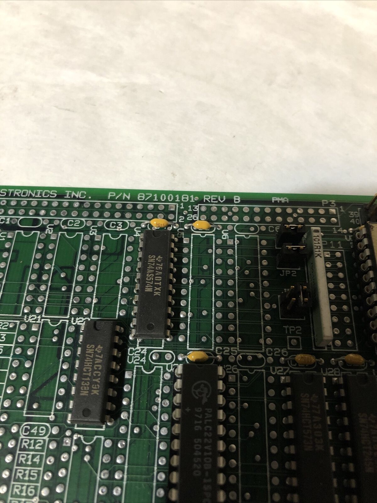 Systronics 87100181 Rev. B Circuit Board,Bv