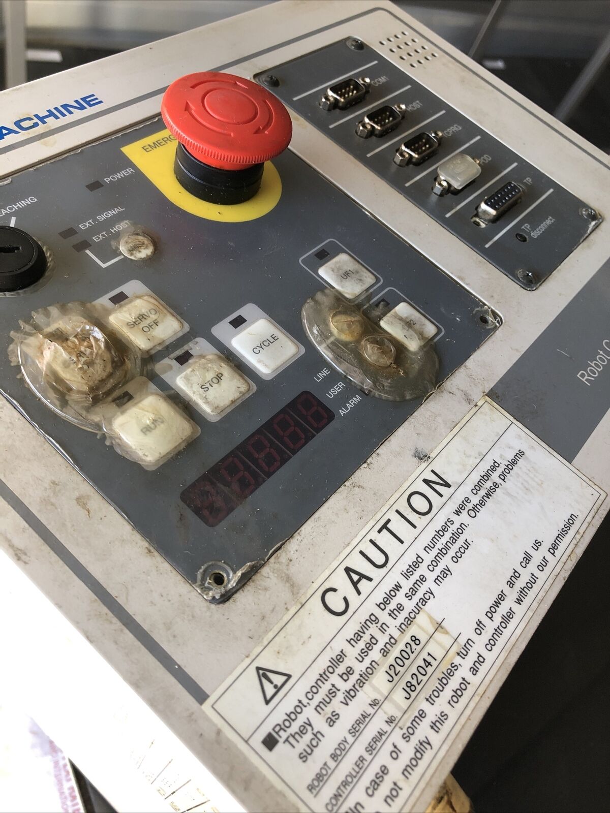 Toshiba Machine Ts2000, Robot Controller Ts2000,(Missed Some Screws) ,Cg