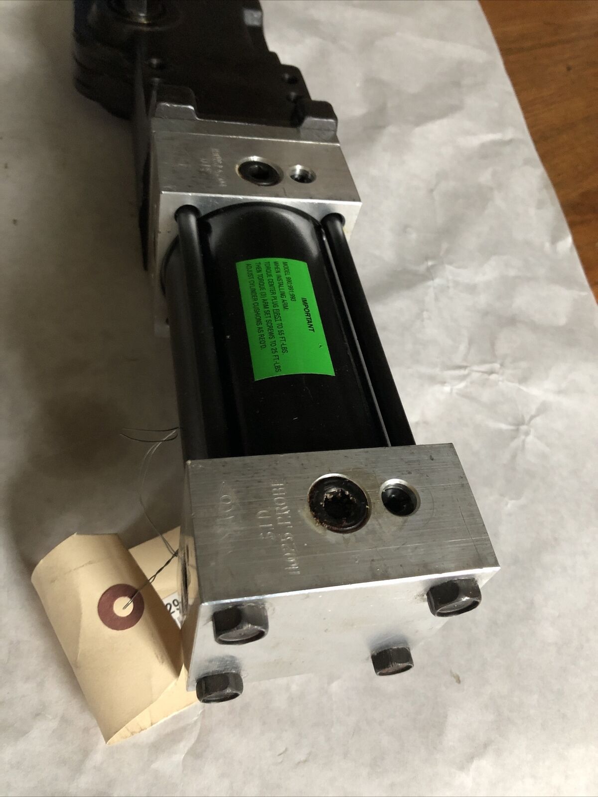 New Destaco 993Ar-Na-0-97-11,993Ar-Na-0-97-R1-C1 Pneumatic Clamp,Bi