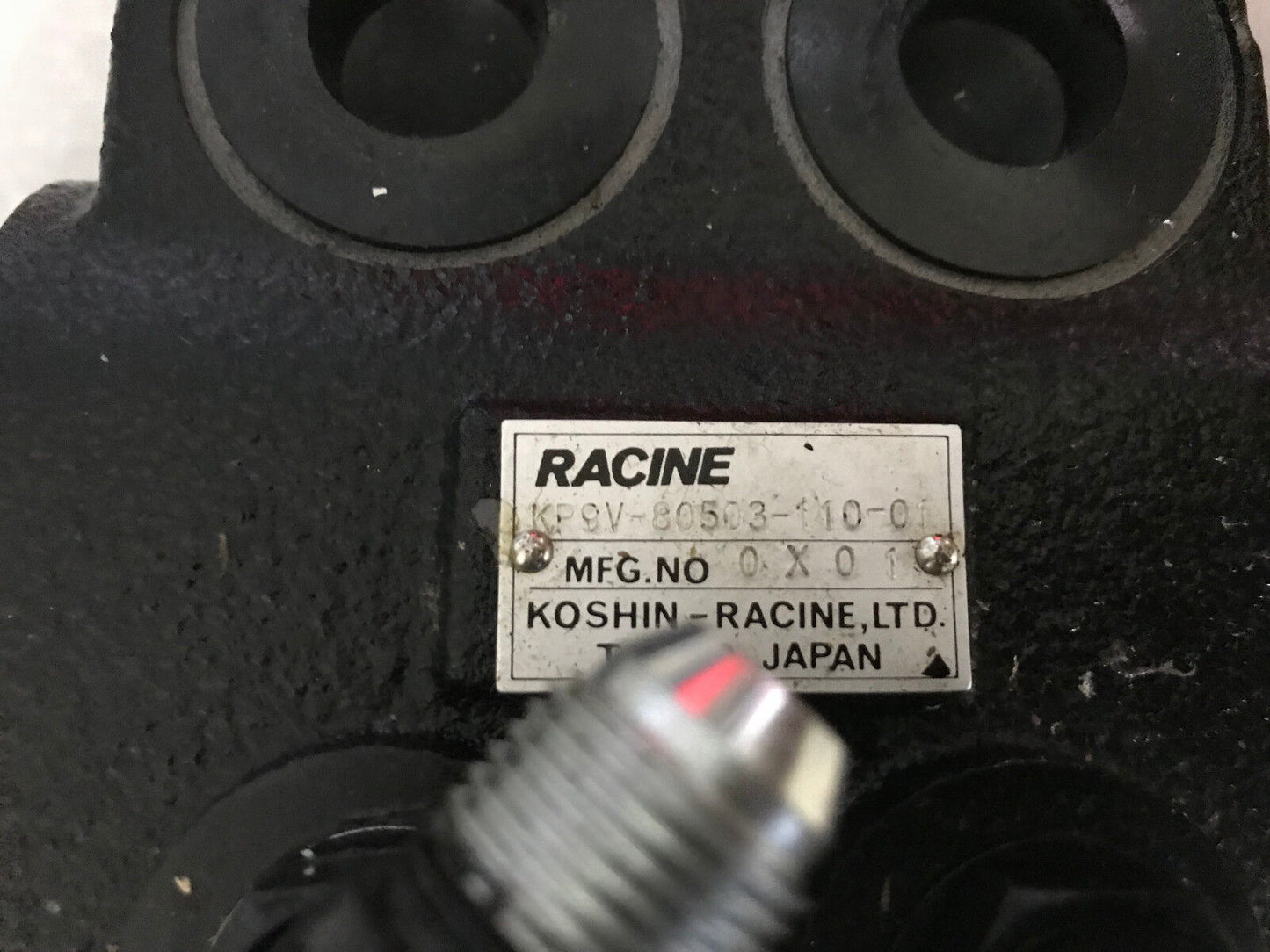 New Racine Kp9v-80503-110-01 Hydraulic Valve Koshin-Racine Valve,Ox01,0X01,Eo
