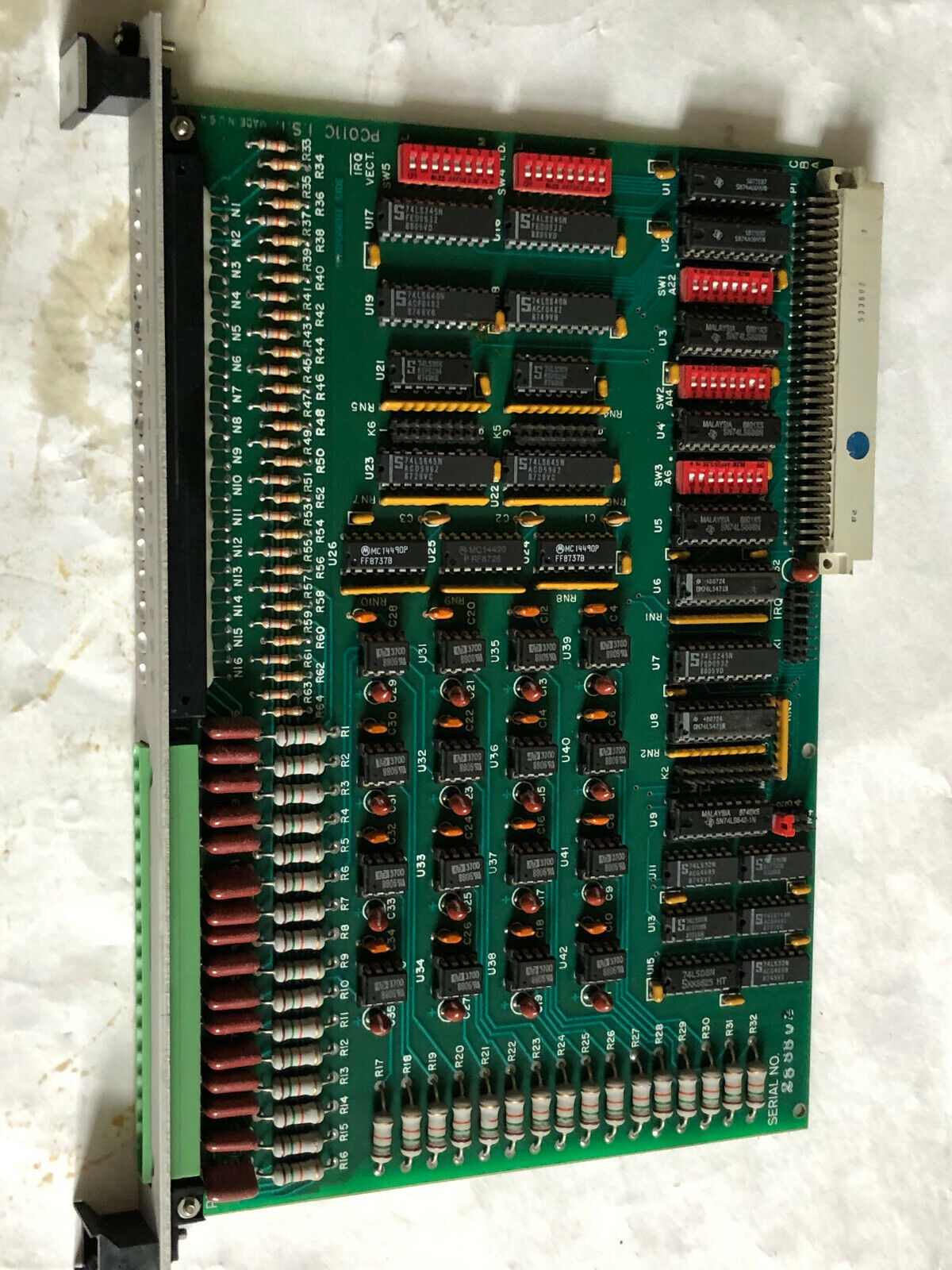 Isi Robotics Pc011c,I.S.I. Pc011c Aci Input Module ,Ed,Ej