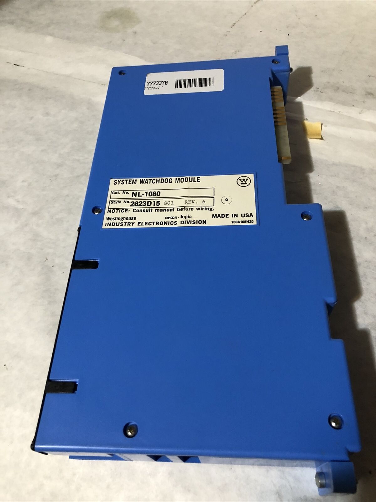 Numa-Logic System Watchdog Westinghouse Nl-1080,Bf