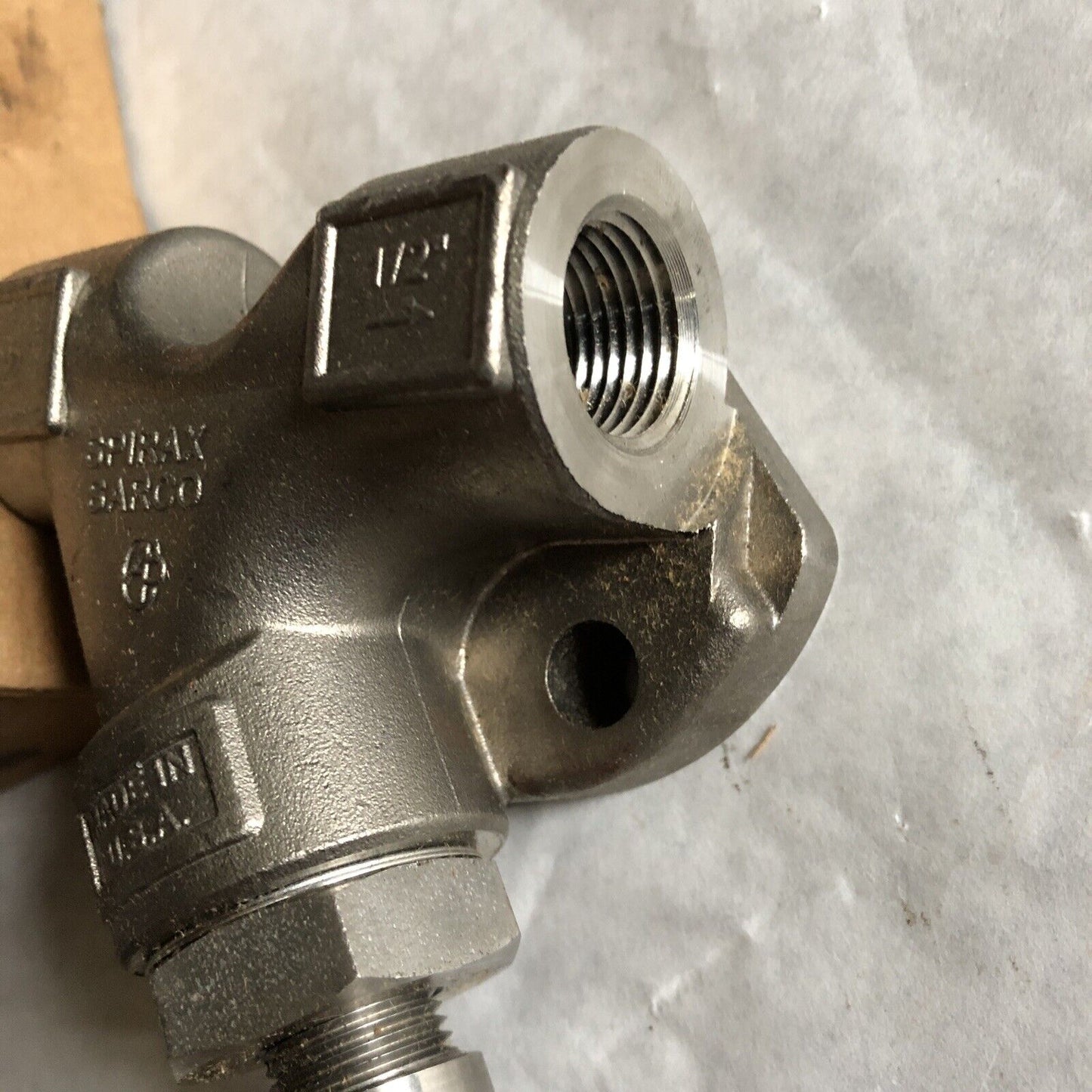 New 1/2" Npt Ss Spirax Sarco Epcp,A2045,A351 Cf8, Y Strainer Connector,67978,Bt