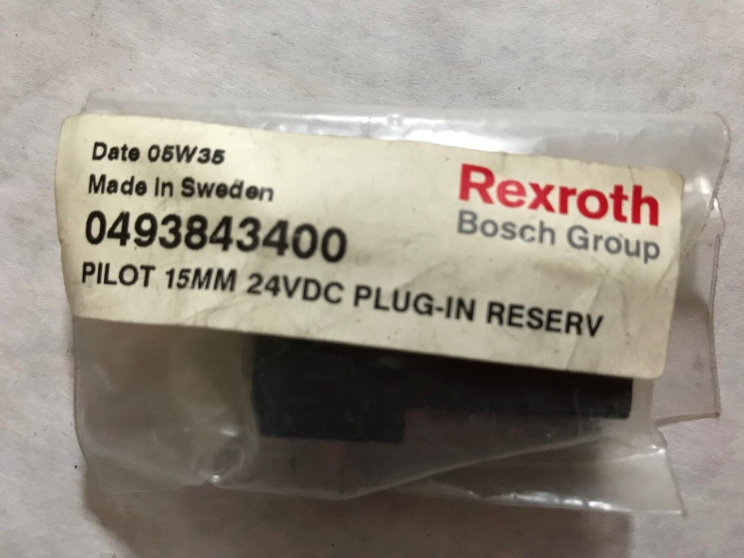 Lot 3 Rexroth 049-384-340-0 Mecman Pneumatik 24V Dc 2W,Pilot 15Mm Switch,St