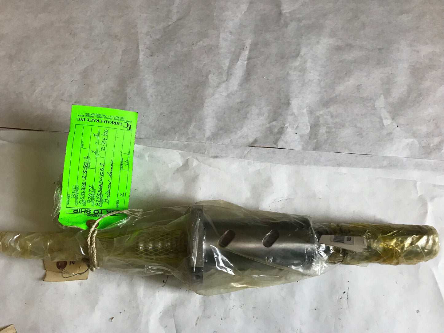 Thread-Craft Qsm 320-1-050-2,Qsm-320-1-050-6-2 Precision Ball Screw Assembly,Sr