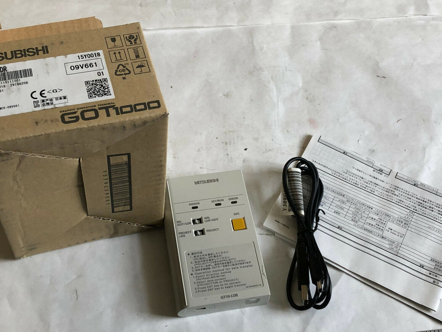 New Mitsubishi Electric Gt10-Ldr Program Loader. Got1000 Controller,Te,Tn,Em