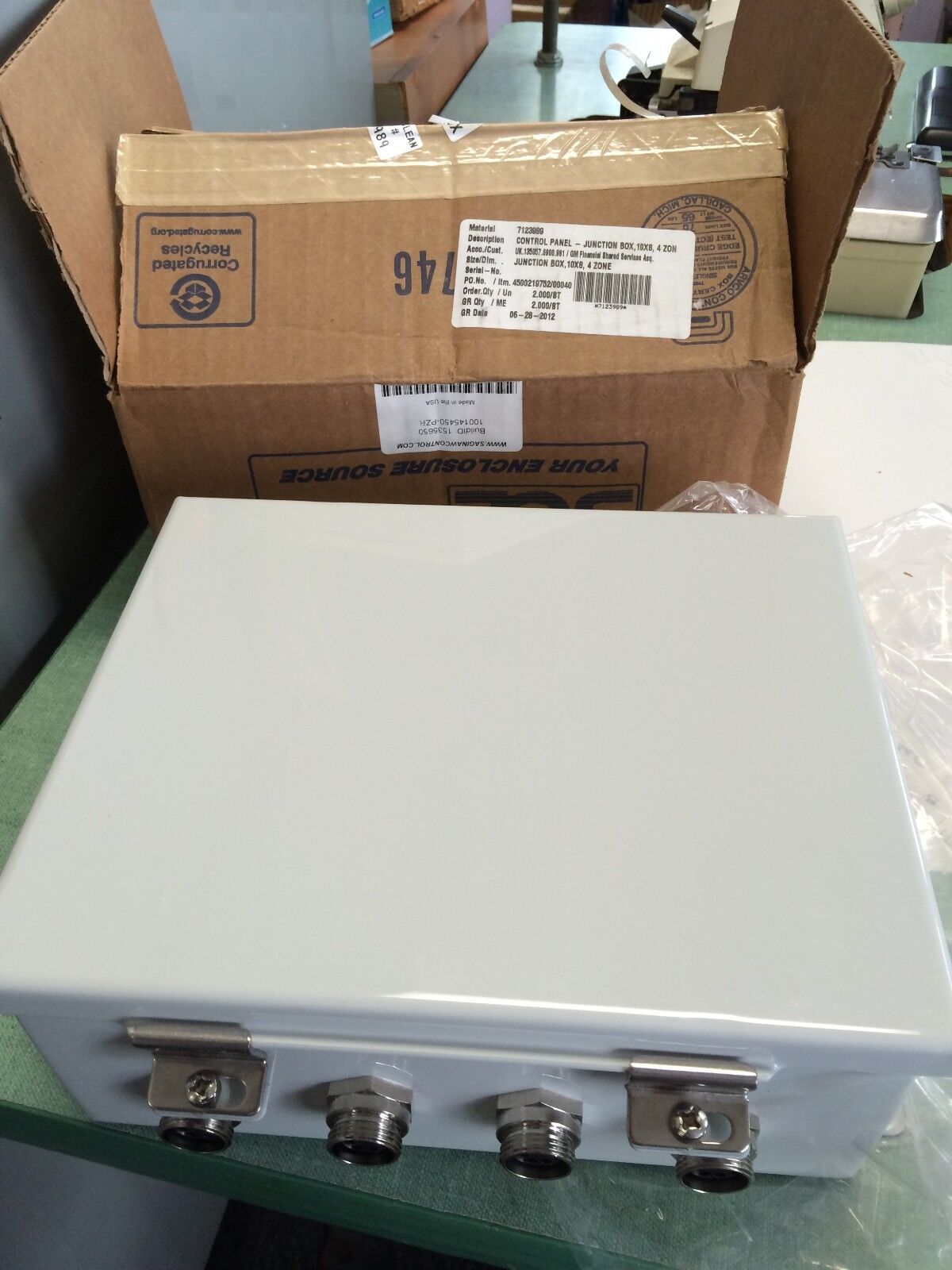 New Sce 100145450-Pzr Saginaw,1535650 Reversing Electrical Control Panel,A-2,Th