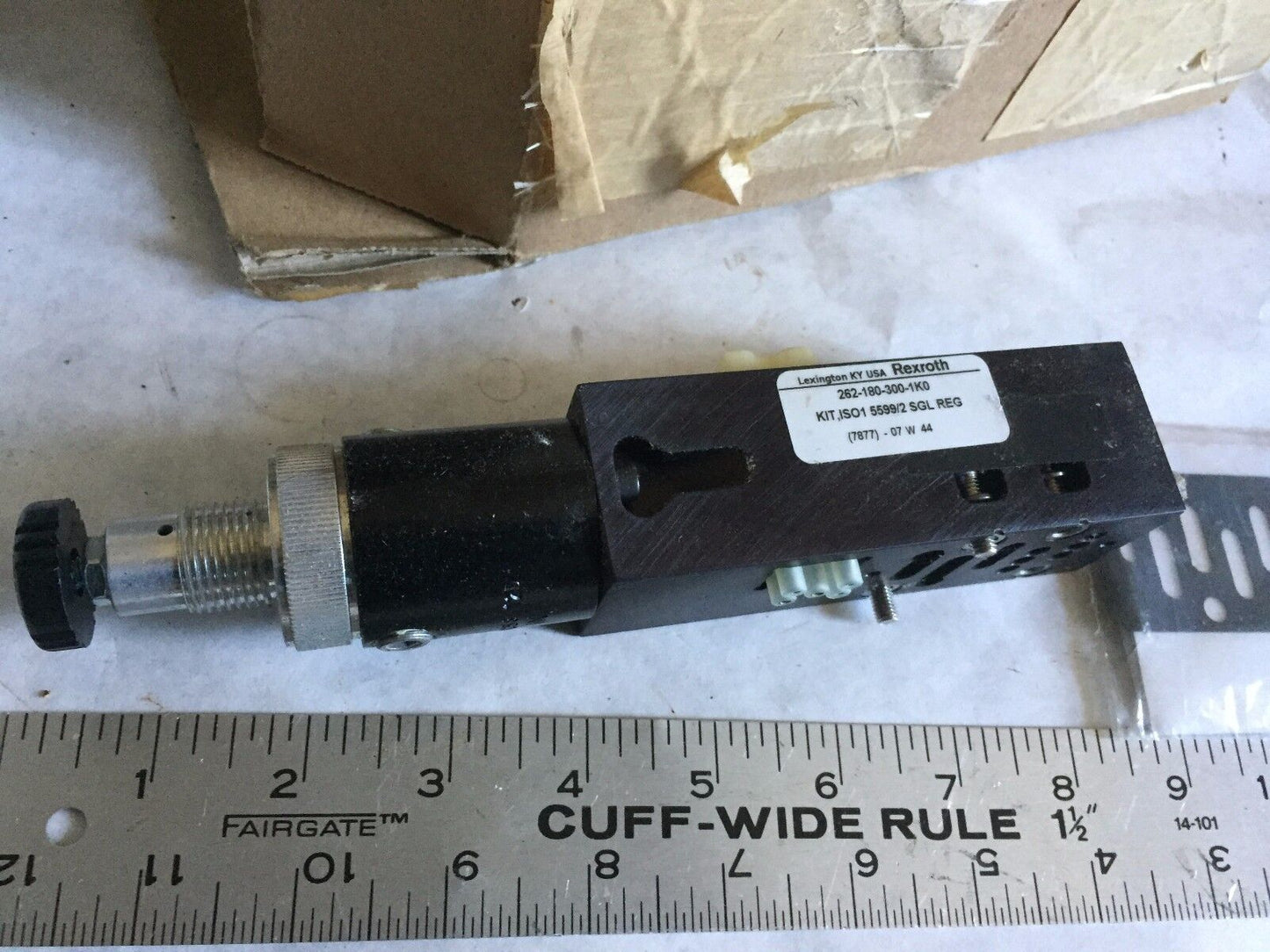 Rexroth 262-180-300-1K0,262-180-300-1Ko Pneumatic Valve Manifold 5599/2,Te,Ao