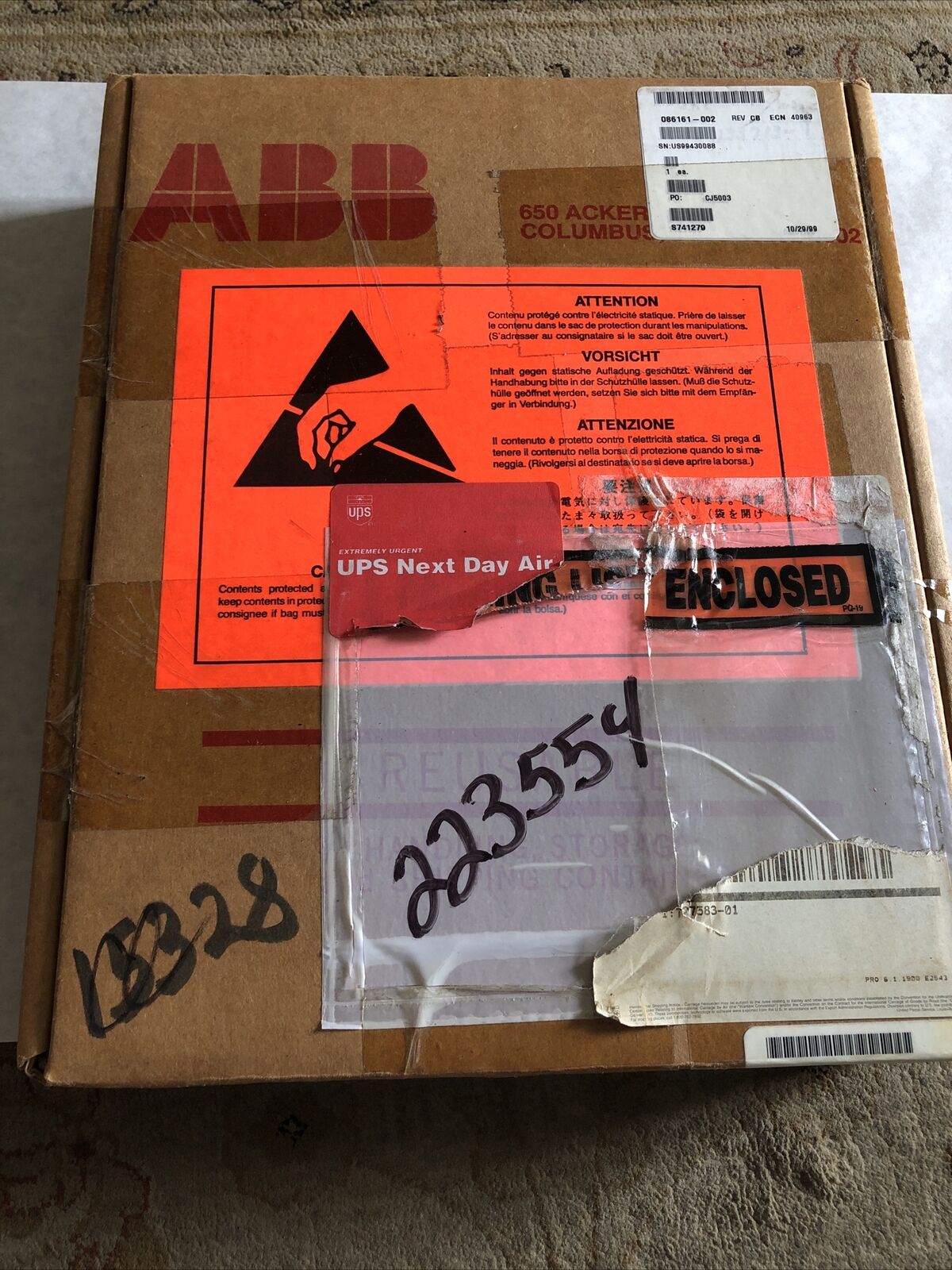 New Abb 086161-002,Accuray Irpc 086161002 Asea Ir Pulse Cn 086160-001,Cv