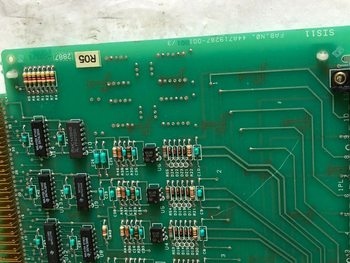 Ge Fanuc Ic600 Bf810k, 44A719287-001R01/3,44A717575-G01 Board,Hj
