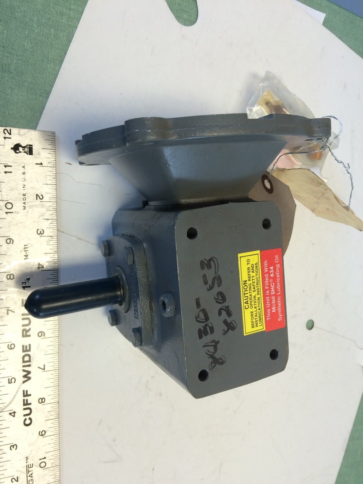 New Boston Gear F713-30S-B5-J6-Dor Right-Angle Gear Motor,30:1-Ratio,.320Hp,Ck