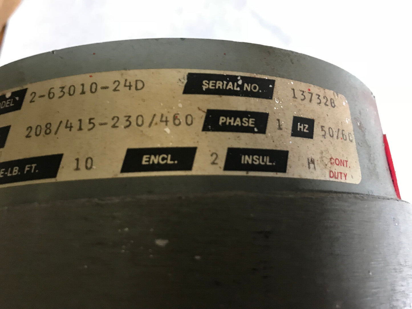 Dings 2-63010-24D Magnetic Released Spring Break 1Ph,Eo