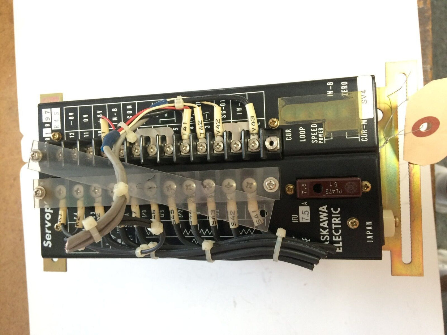 Yaskawa Cpcr-Fr01b97  R4s,Cur-M, Ifu 7.5A,Servopack,Cpcr-Fro B97,Cove-Fro1b97,Tc