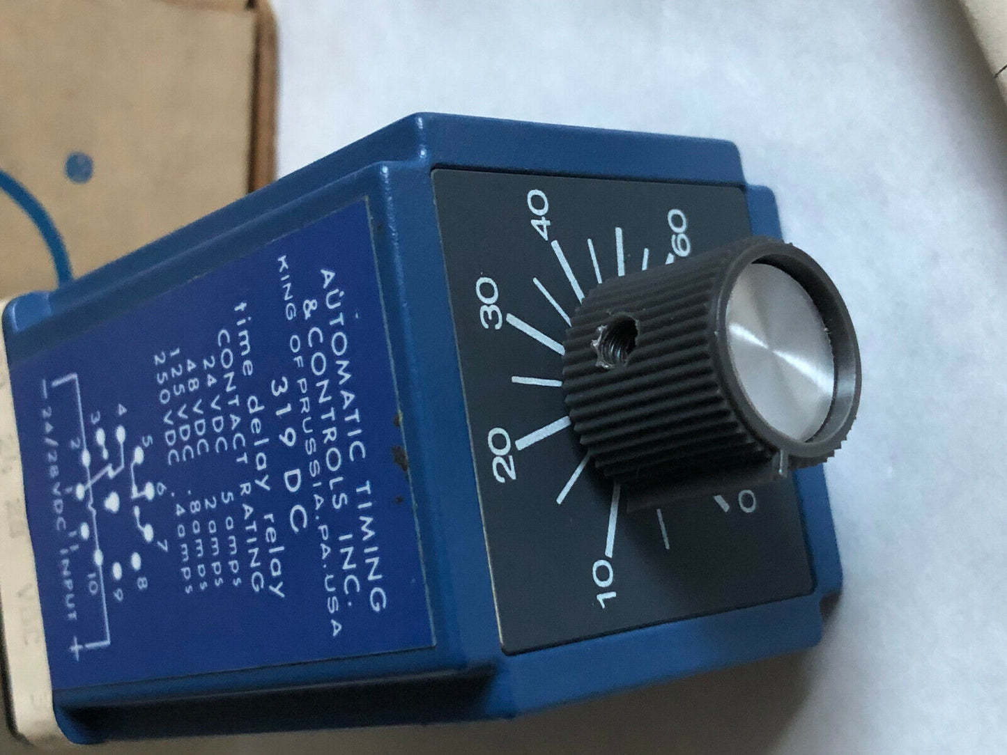 New Atc 319Dc 319H-007-H1-X Automatic Timing & Control Timing Relay 24/48 Vdc,Sv