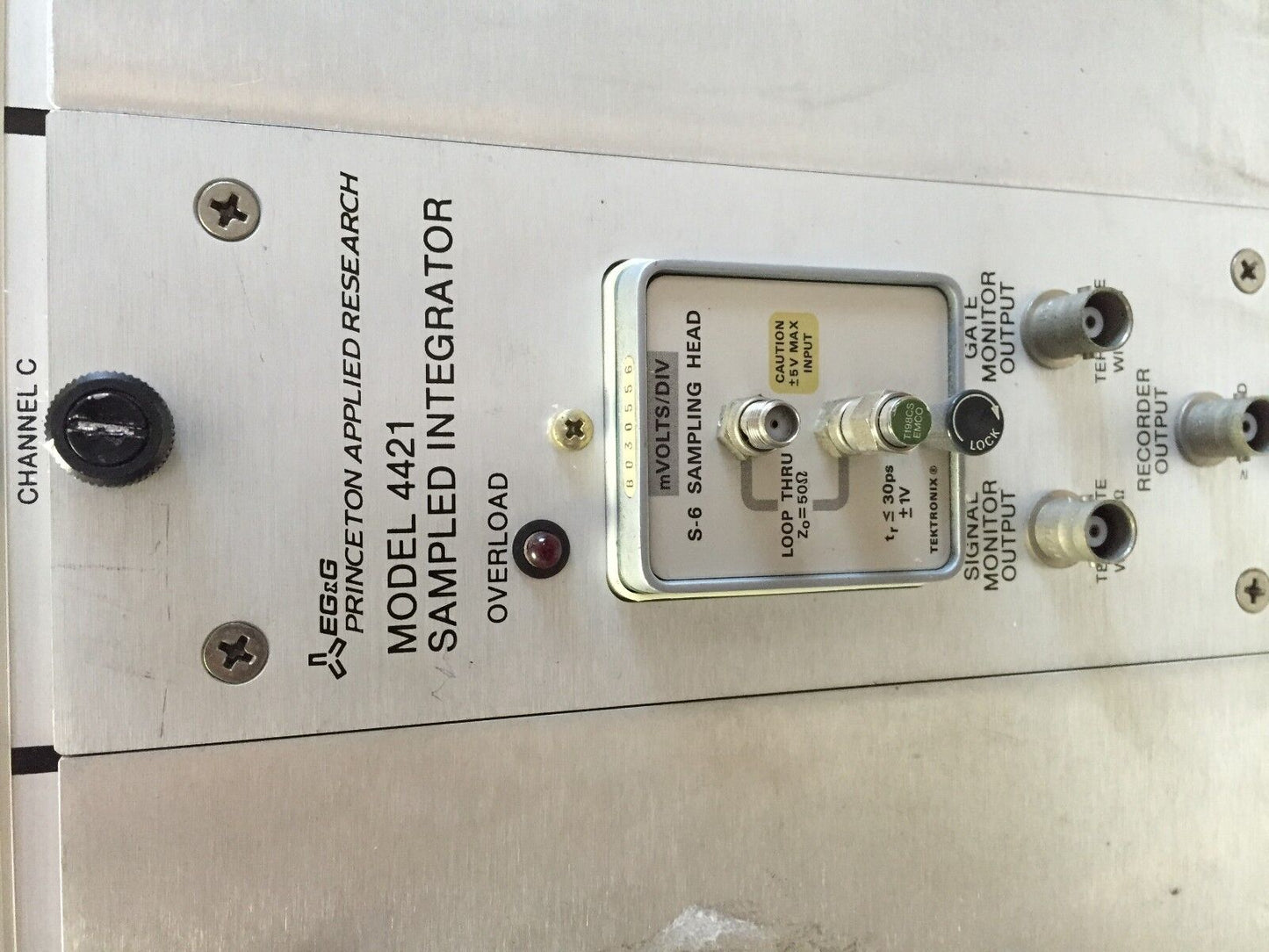 Eg&G Parc 4420,Eg&G 4420 Boxcar Averager,4421 Sampled Integrators,Ch