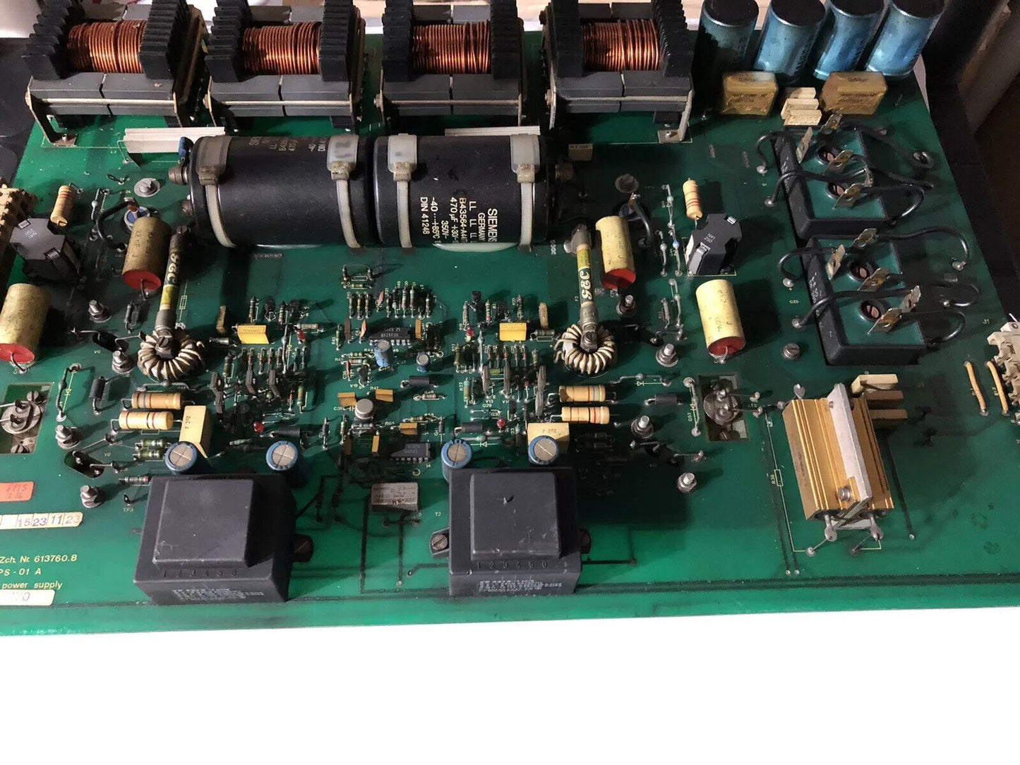 Agie Hps-01 A 613760.8 High Power Supply Pcb 4 Agiepuls Mm Wire Edm Control,To