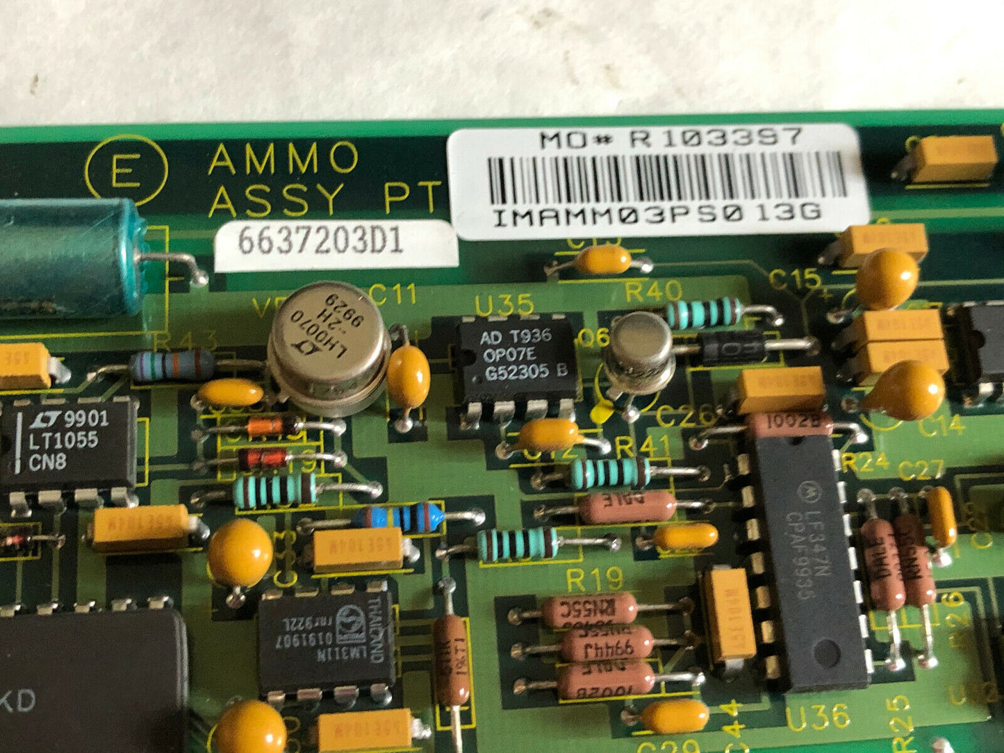 New Bailey Infi 90,Imamm-03 Controls Master Analog 660-Misc-3311,6637202D1,Fb