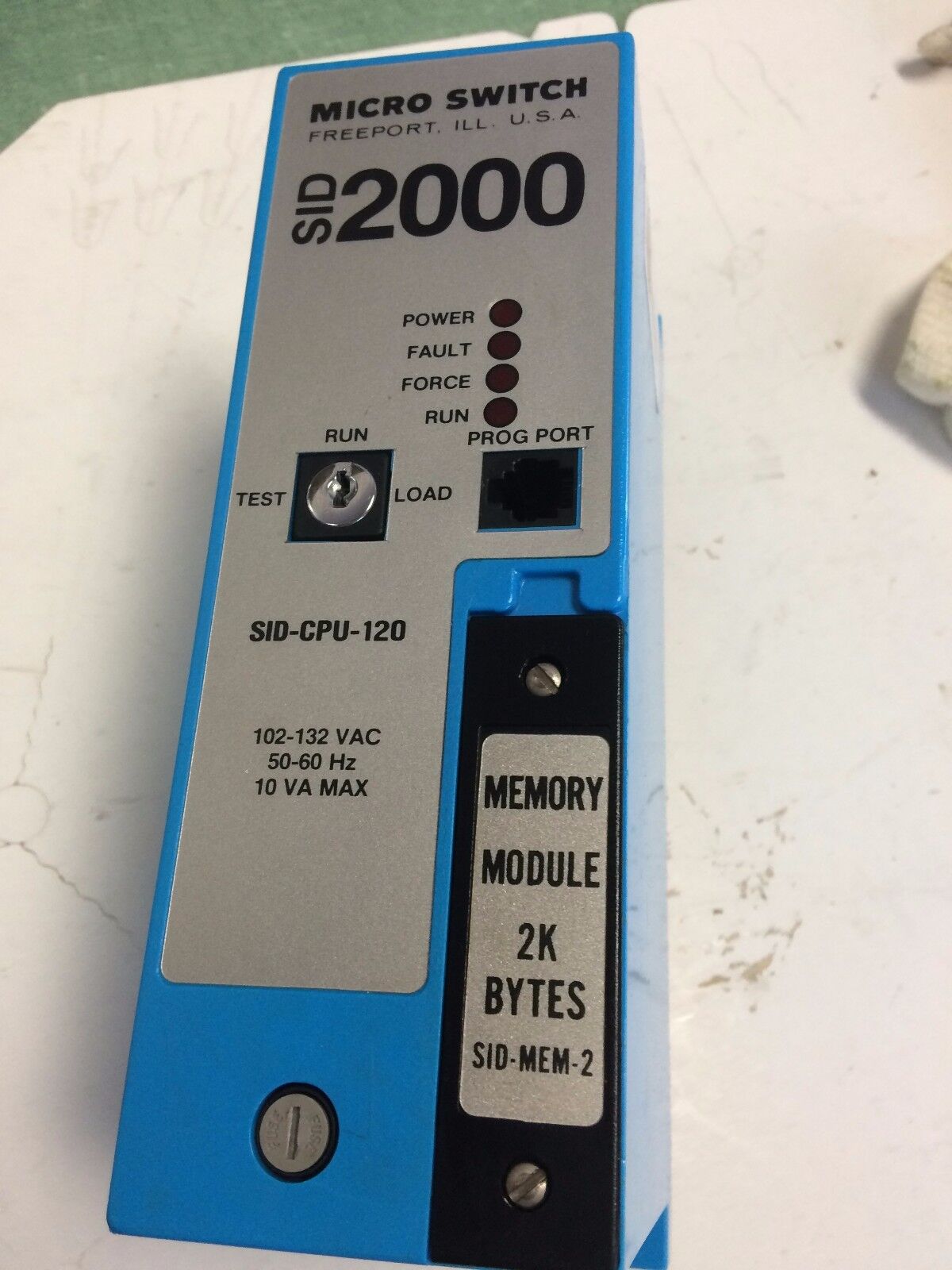Micro Switch C,Sid 2000 Analog Output Module 102-132Vac 10Va,Sid-Cpu-120,Cl