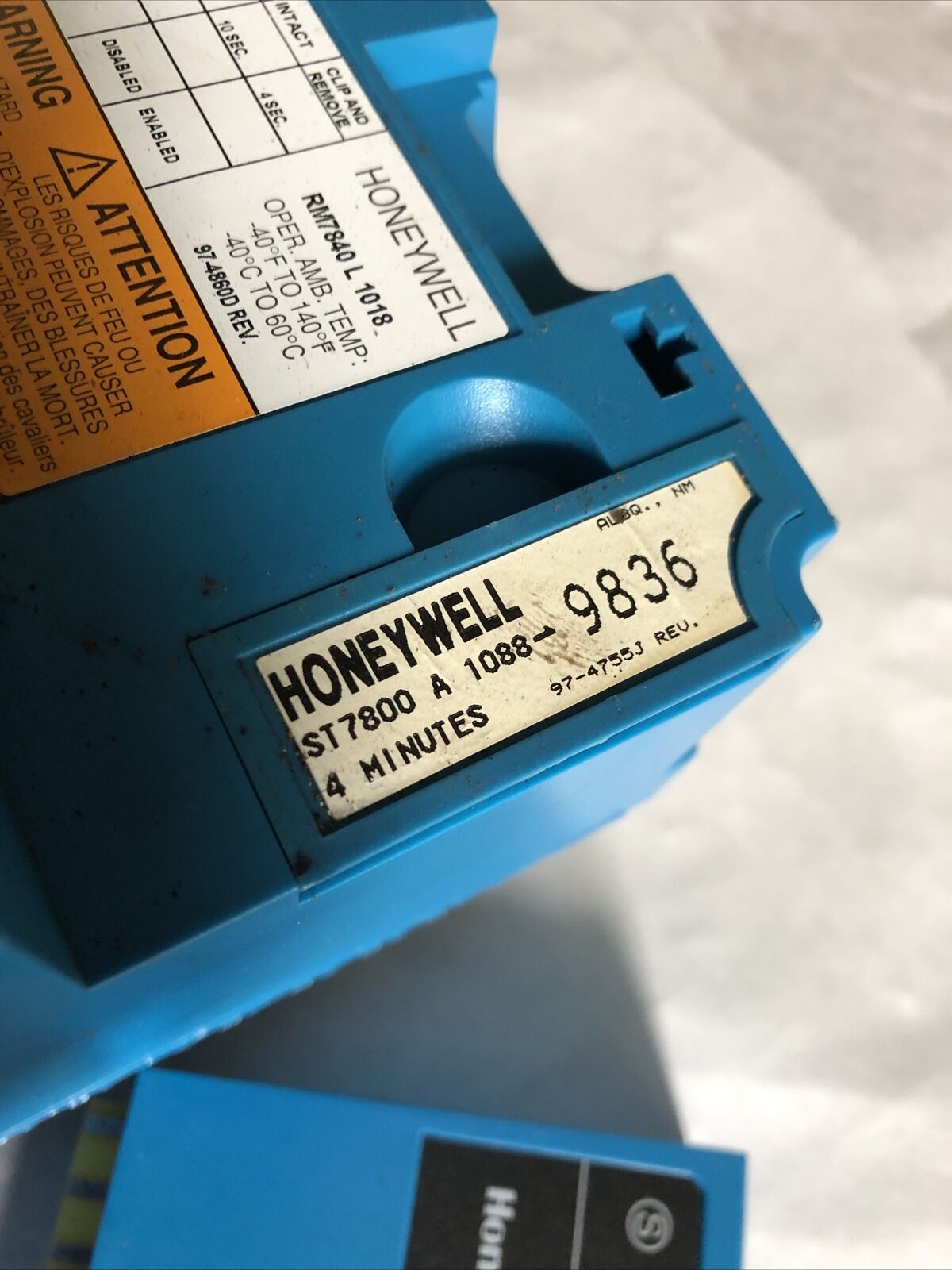 Honeywell Rm7840 L1018,Rm7840 L 1018,St7800 A 1088,R7847 C 1005,Q7800 A 1005,Eg