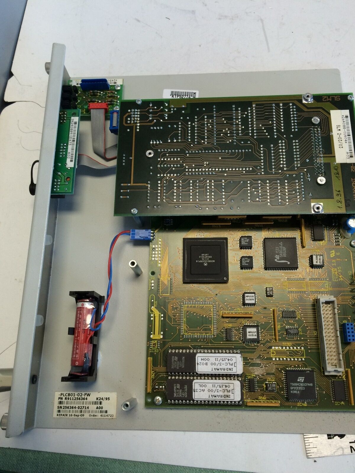 Abb Plcb 01-02,R911256364,Plcb01-02-Fw,Plc 0303 Robotic Interbus-S Controller,Ew