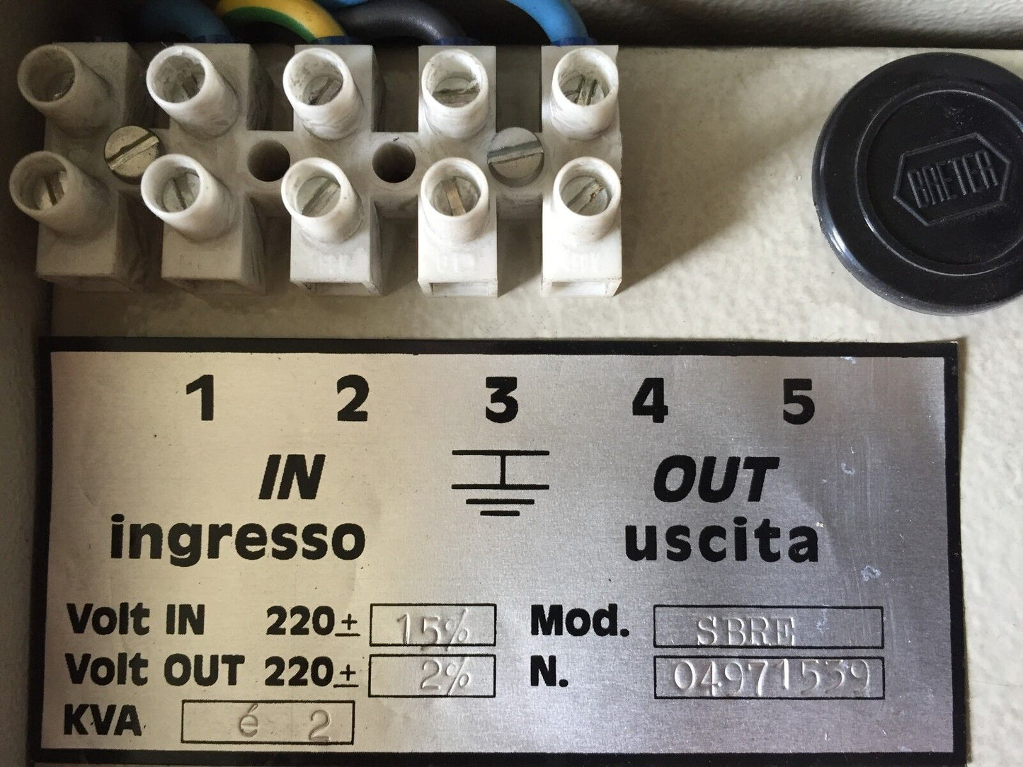 New Bamatic Sbre,Bhtsbr2000va,Stabilizzatore Elettronico Di Tensione,St