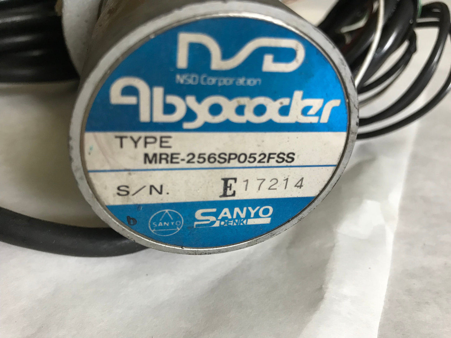 Sanyo Denki Bm014hbc90 Bl Super Servo Motor Lot No 07807S Mre-256Sp052fss,Ad