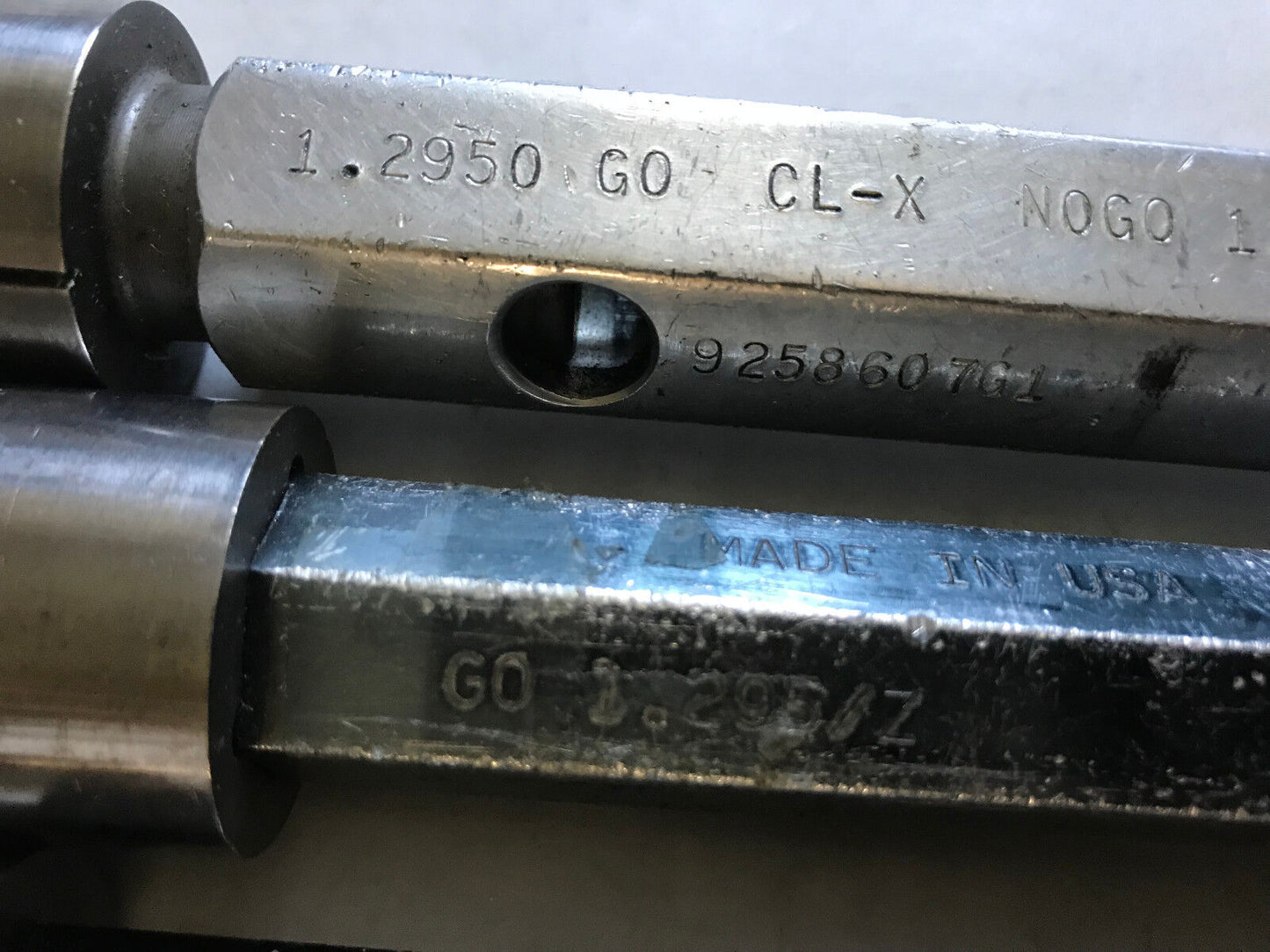 Lot Plug Gage Go Nogo Van Keuren .1.2950,1.3020,1.295/Z,1.302/Z,1.295,1.302,Es