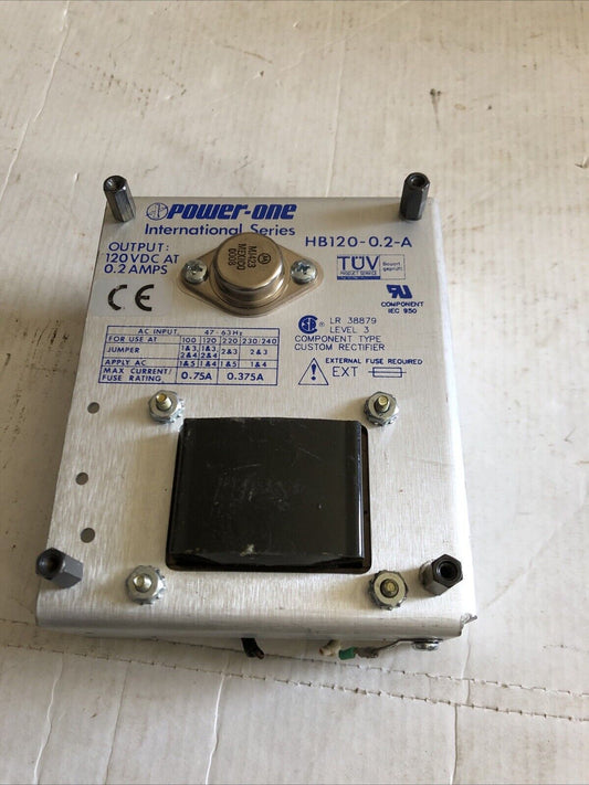 Power-One Hb120-0.2-A Power Supply Unit Hb120-0.2A 120Vdc Bd51334k Assy 51336,Sl
