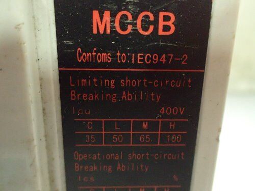 Westhomes Wcm1-400M/3300 Circuit Breaker,3P 400A 800V,Mccb 400A,Bi