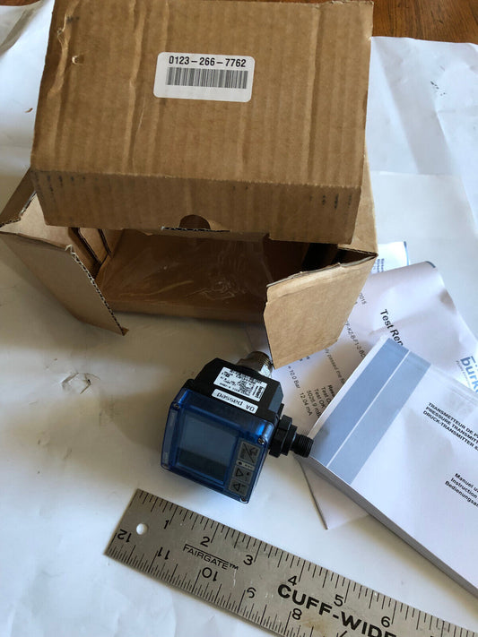 New Burkert 00444503 Pressure Transmitter. 4-20Ma Ceramic 0-10Bar,Ct