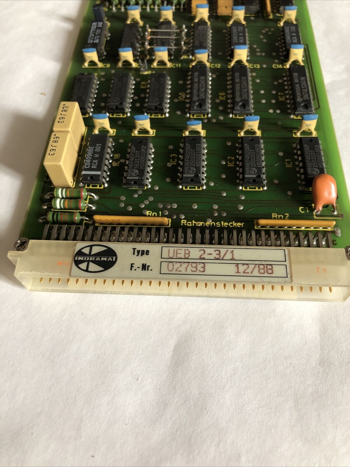 Indramat Ueb 2-3/1 Pcb Board,Fb
