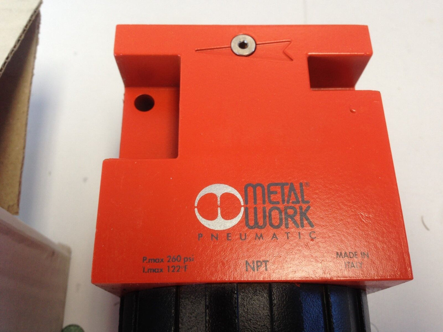 New Metal Work 1523001U Pneumatic Lubricators,1” Npt, 260 Psi Max 122F,Italy,Dg