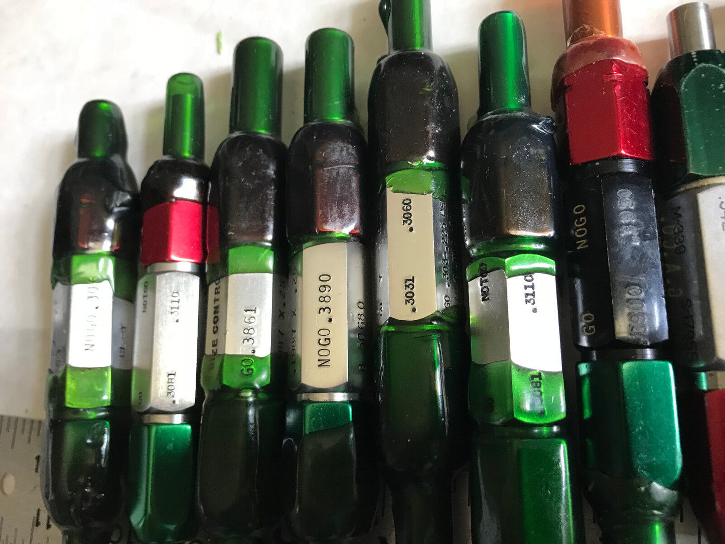 Lot Plug Gage Go Nogo Van Keuren .3031,3060,3861,3110,342,3900,3490,303,3081,Es