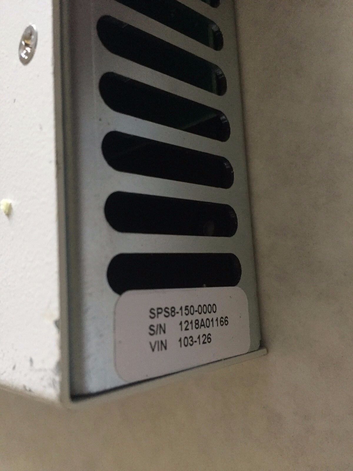 Ametek Sps8-150-0000,Ametek 103-126 Ac 103.5-126.5V  Power Supply,Bs