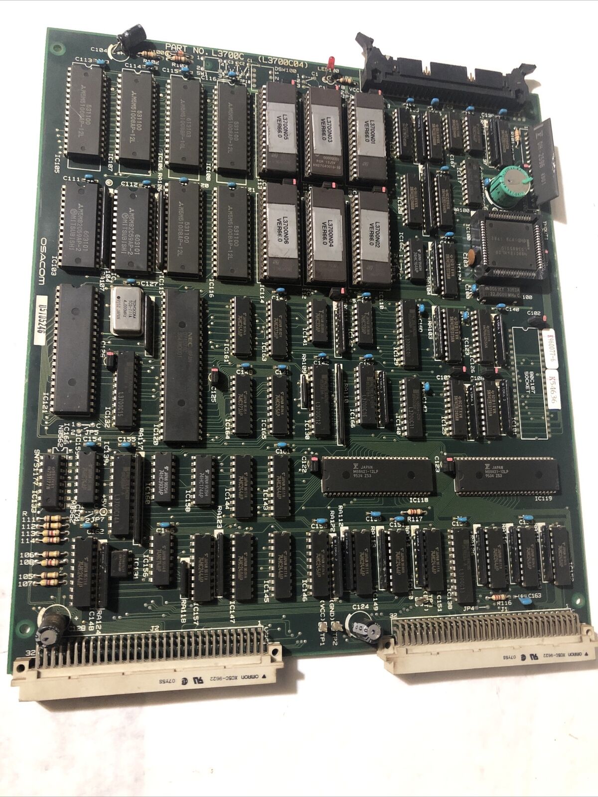 Osacom L3700c Robotic Controller Cpu Board Osacom L3700c04,Bl