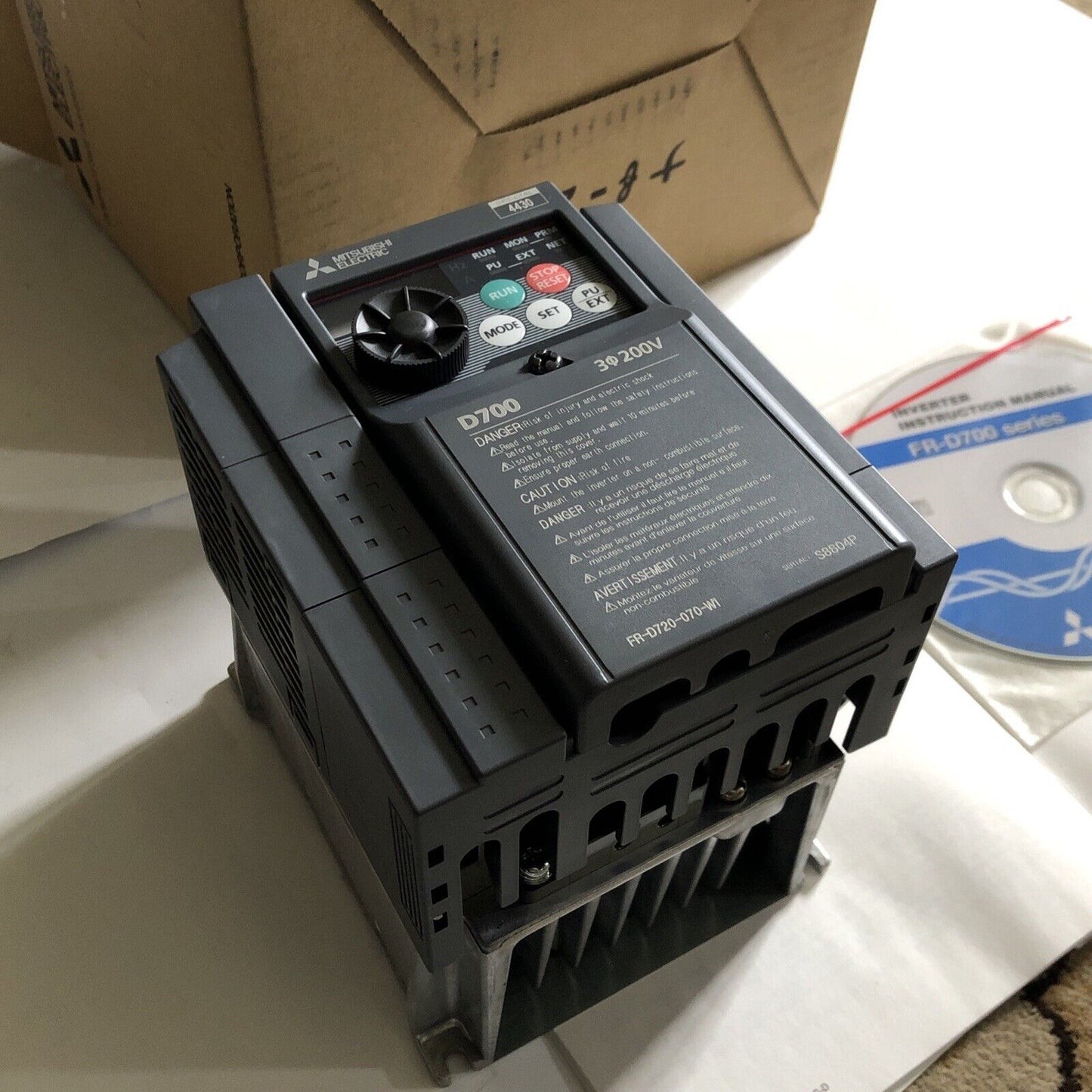 New Mitsubishi Electric Fr-D720-070-W1,Mitsubishi Electric Fr-D720-070-Wi,Ff