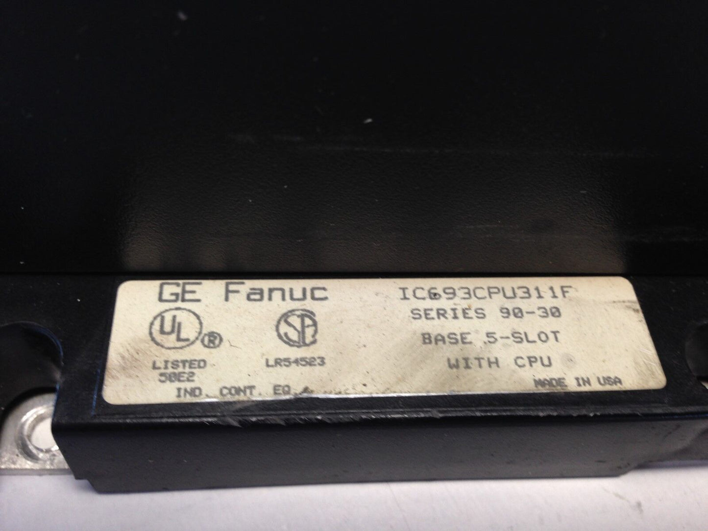 Fanuc Ic693pwr321s Series 90-30 Plc Ic693mdl240c,Ic693cpu311f,Ic693mdl240e,Dh