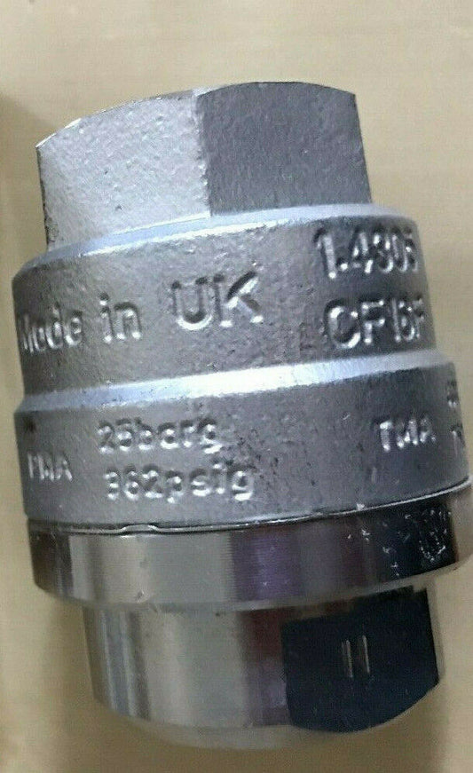 Spirax Sarco 1/2 Mst21,Mst21h,1/2" Balanced Thermostatic Steam Trap,Ae,Bt,Ef,Bn