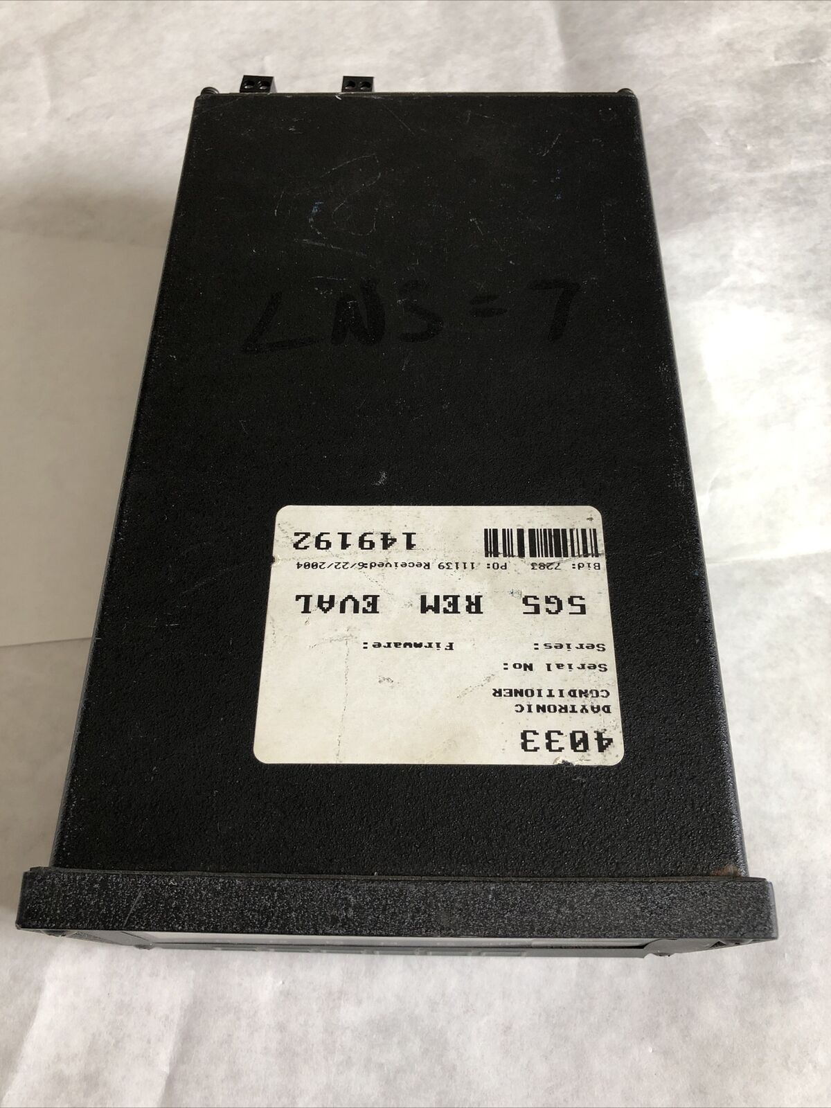 Daytronic 4033 Controller W/Data Acquisition 2X Eddy Current Inpu 4033X1,De