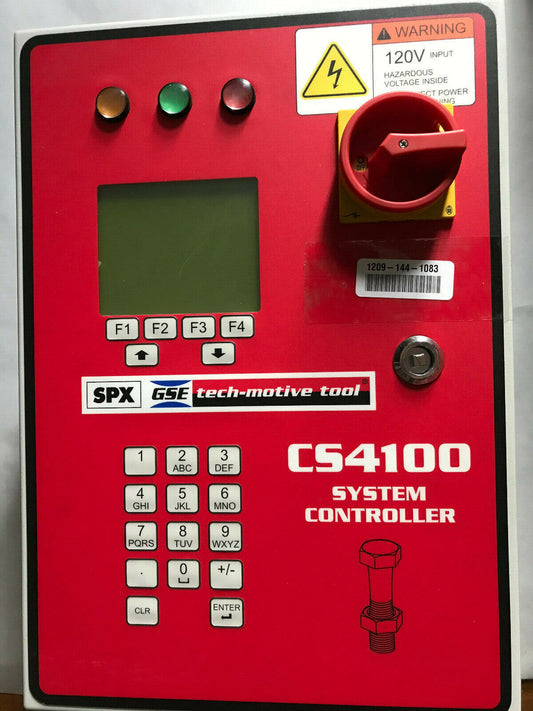 Tech-Motive Cs4100 System Controller,Gse Spx Tech-Motive Tool,49-4100-01C5,So
