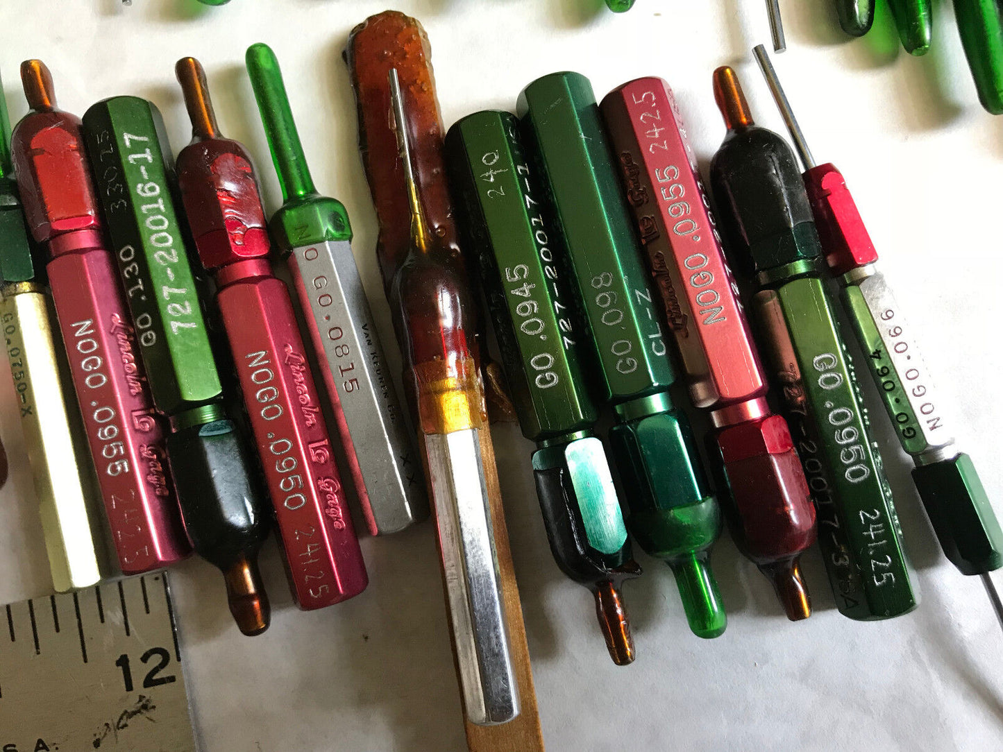 Lot Plug Gage Go Nogo Van Keuren .042,045,090,100,064,068,042,045,070,072,04,Es