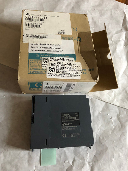 New Mitsubishi Q12dccpu-V C Controller,Qj71mes96it,Q12dccpu V,Sj
