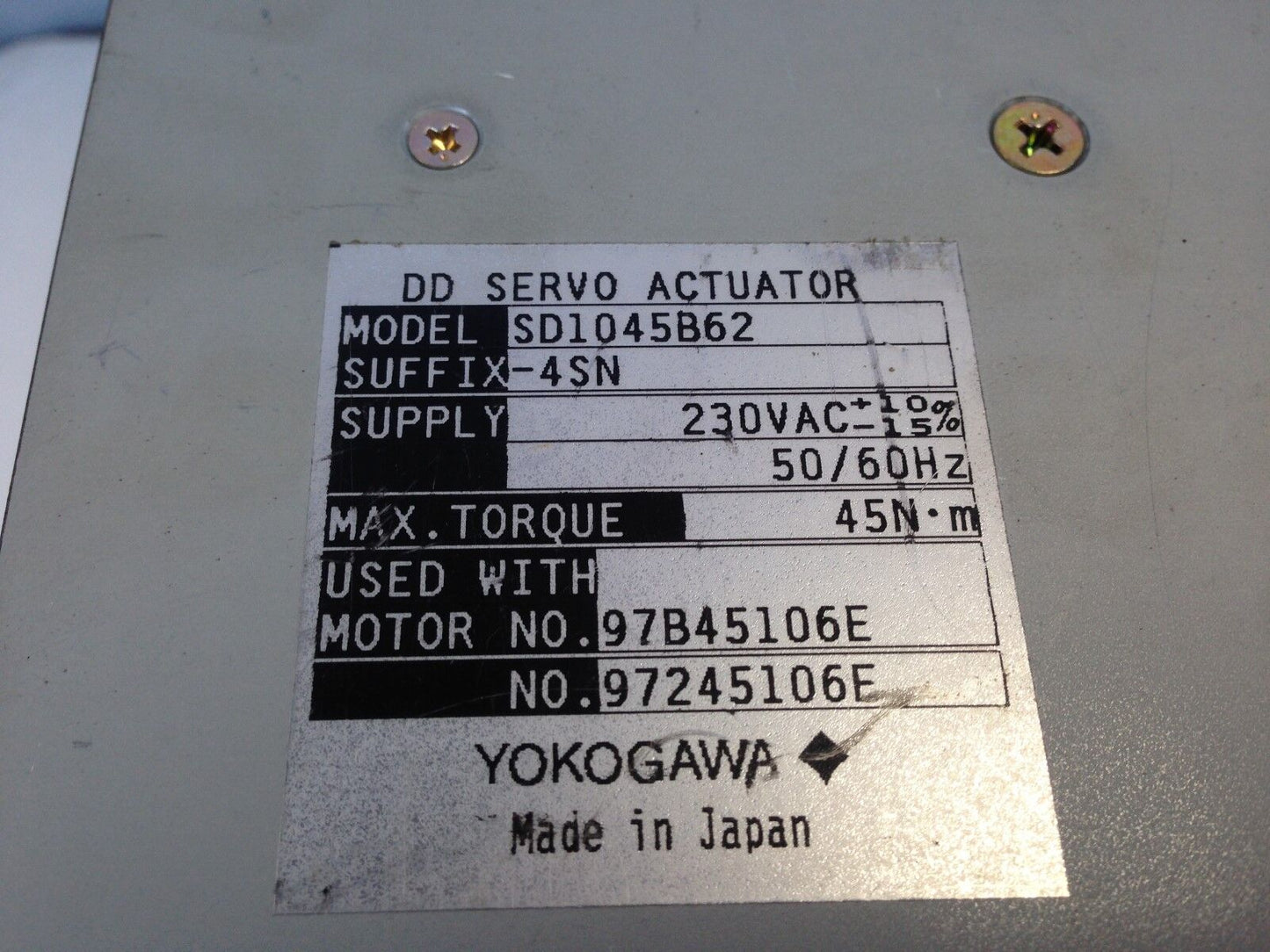 Compumotor Dynaserv Sd1045b62 48N Dm-1045B-230 Dm &Dr Direct Drive Servo,Di