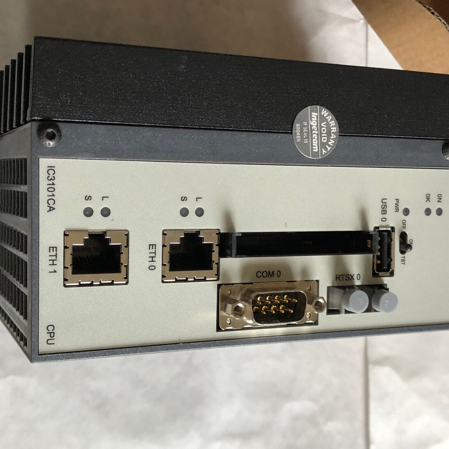 New Ingeteam Ic3101ca Cpu Ic3 2 Eth Controller,Ingeteam Ic3101ca,Gp308804,Cz