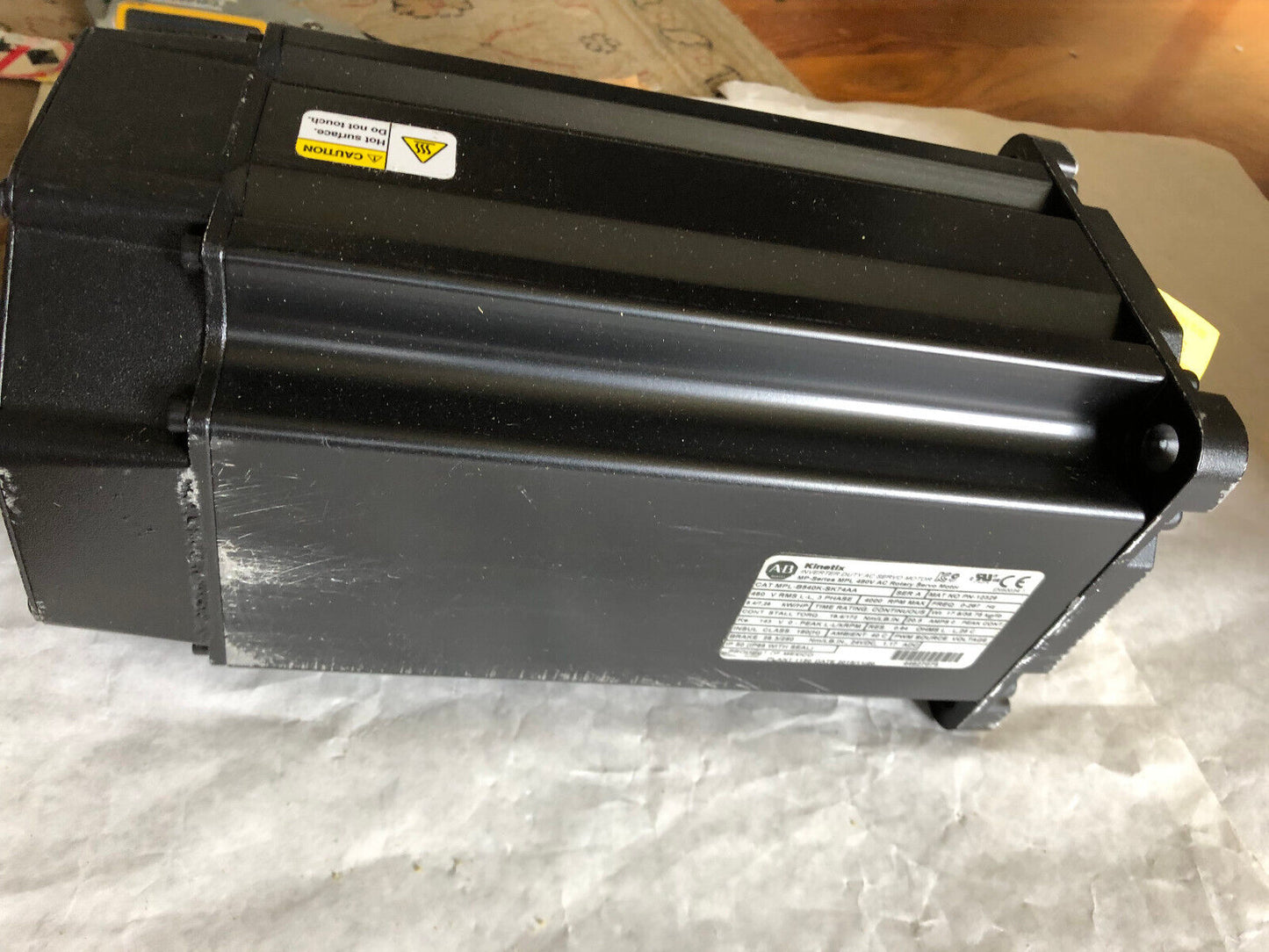 New Allen Bradley Mpl-B540k-Sk74aa Ac Rotary Servo Motor,4000Rpm,Mpl 480V Ac,Am