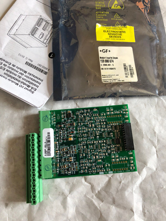 New +Gf+ 3-8900.401-5 Module 4 Input / No Outputs. 159 000 874,159400129 B5,An