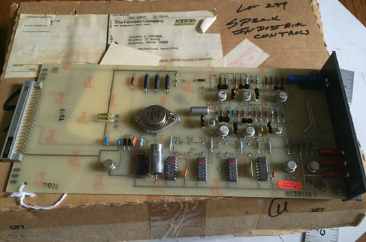 Foxboro Lin Int,2Ax+Int-L,N0301an Module Intergrater Sqd Root No301al,2Axintl,Dg